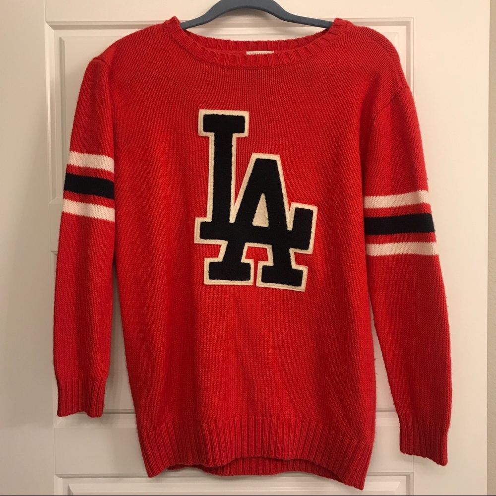 Forever 21 red white and blue LA Sweater